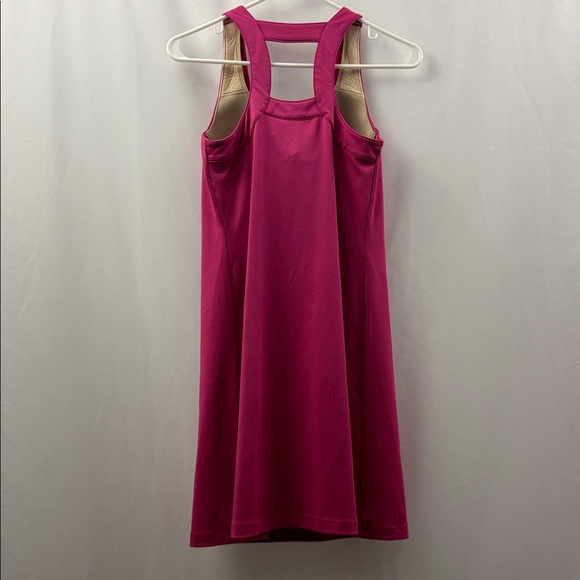 Athleta Pink Swim Dress Padded Bra Size Small - Picture 3 of 6